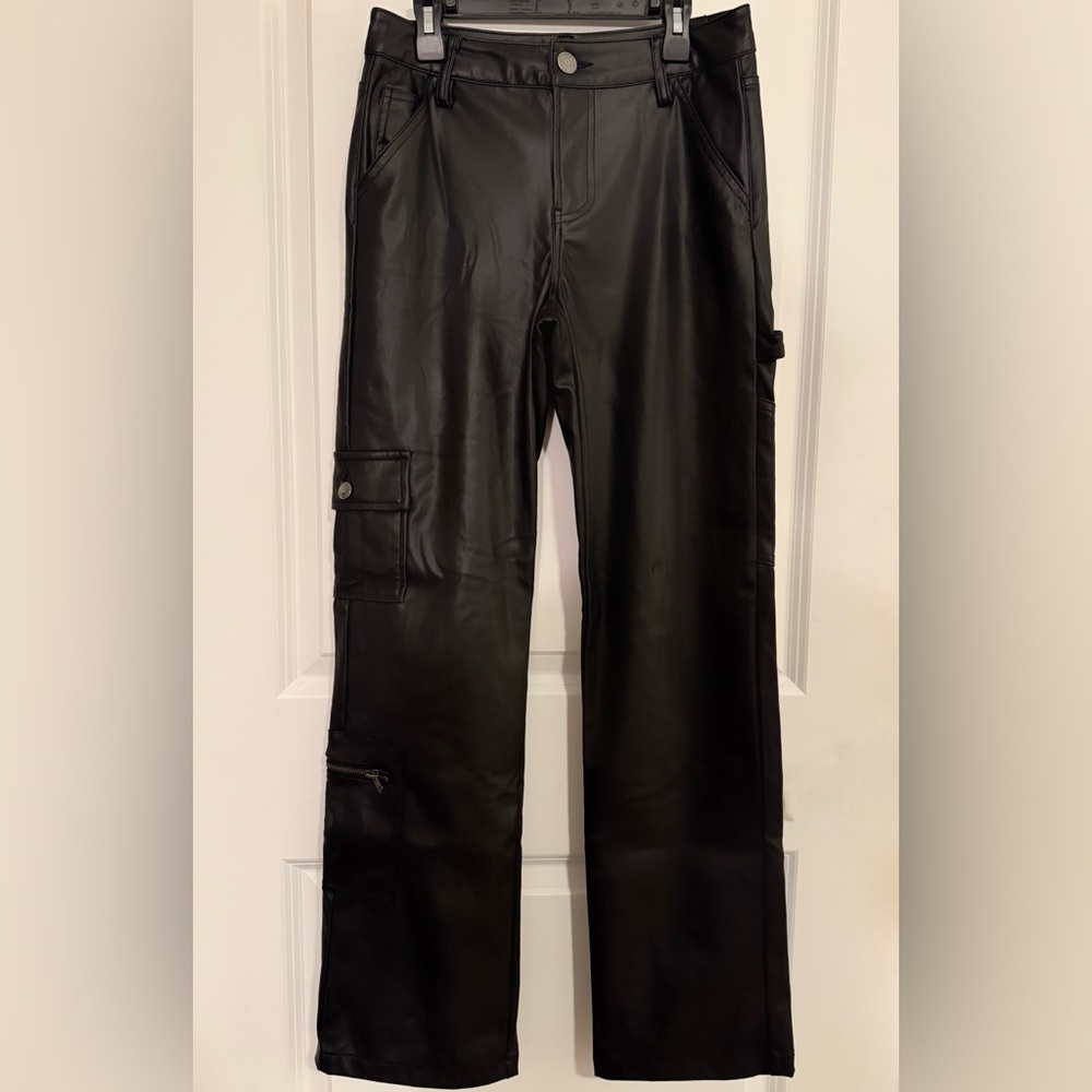Black Leather Pants